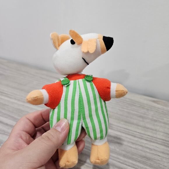 Maisy Small Backpack with clip plush keychain vintage mischief makers - Picture 9 of 16